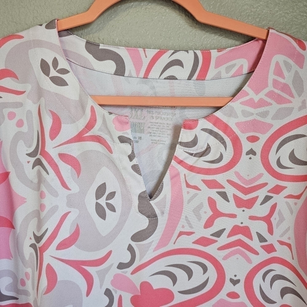 Lightbare Women's UPF 50+ 3/4 Sleeve Dress womens plus size 3x - Picture 12 of 13